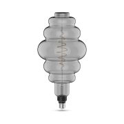 Лампа светодиодная филаментная Gauss E27 8,5W 1800K серая 161802005