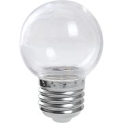 Лампа светодиодная Feron E27 1W 2700K прозрачная LB-37 38119