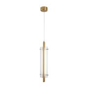 Подвесной светодиодный светильник Indigo Vitreo 11067/A/1P Brass V000173L