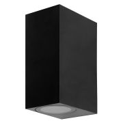 Светильник садово-парковый Feron.ONE DH051-P,на стену, 2*GU10 220-240V, черный пластик 51546