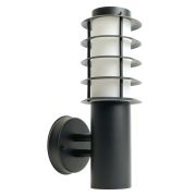 Светильник садово-парковый Feron DH046-B, Техно на стену, 18W E27 230V, черный 51526