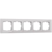 Рамка Werkel Favorit на 5 постов дымчатый W0051117 4690389160189