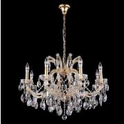 Подвесная люстра Crystal Lux Hollywood SP8 Gold