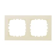 Рамка 2-постовая LK Studio (бежевый матовый) LK80 FLAT, 844202-1