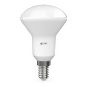 Лампа светодиодная рефлекторная Gauss E14 6W 3000K матовая 106001106
