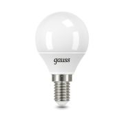 Лампа светодиодная Gauss E14 9.5W 6500K матовая 105101310