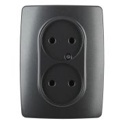 Розетка ЭРА 12 2x2P 16A 250V 12-2107-05 Б0031242