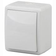 Выключатель одноклавишный ЭРА Эксперт 10AX 250V IP54 11-1401-01 Б0020669