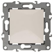 Кнопка ЭРА 12 10AX 250V слоновая кость 12-1111-02 Б0047831