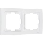 Рамка на 2 поста Werkel Snabb basic белый W0022001 4690389161346
