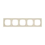 Рамка LK Studio 5-постовая (бежевый) LK60 864501-1