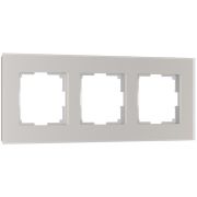 Рамка Werkel Senso на 3 поста дымчатый W0033117 4690389206450