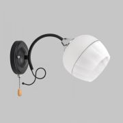 Бра IMEX MD.3314-1-W BK+CH